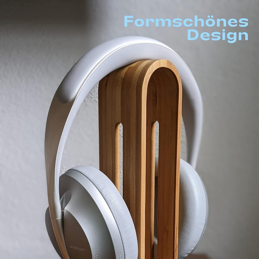 Kopfhörer Ständer Holz, Universal Over Ear Gaming Headset - Holz &amp; Aluminium