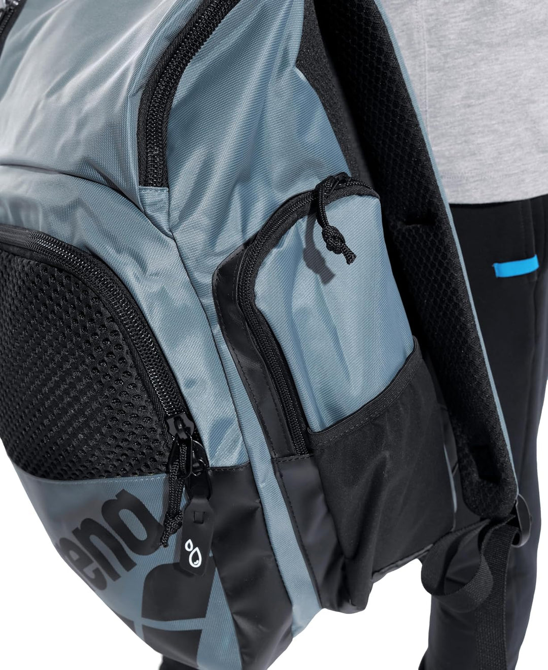 Arena One Go Schwimm-Sportrucksack, Sporttasche, mittelgross Salbei 46x38x23 cm, Salbei 46x38x23 cm