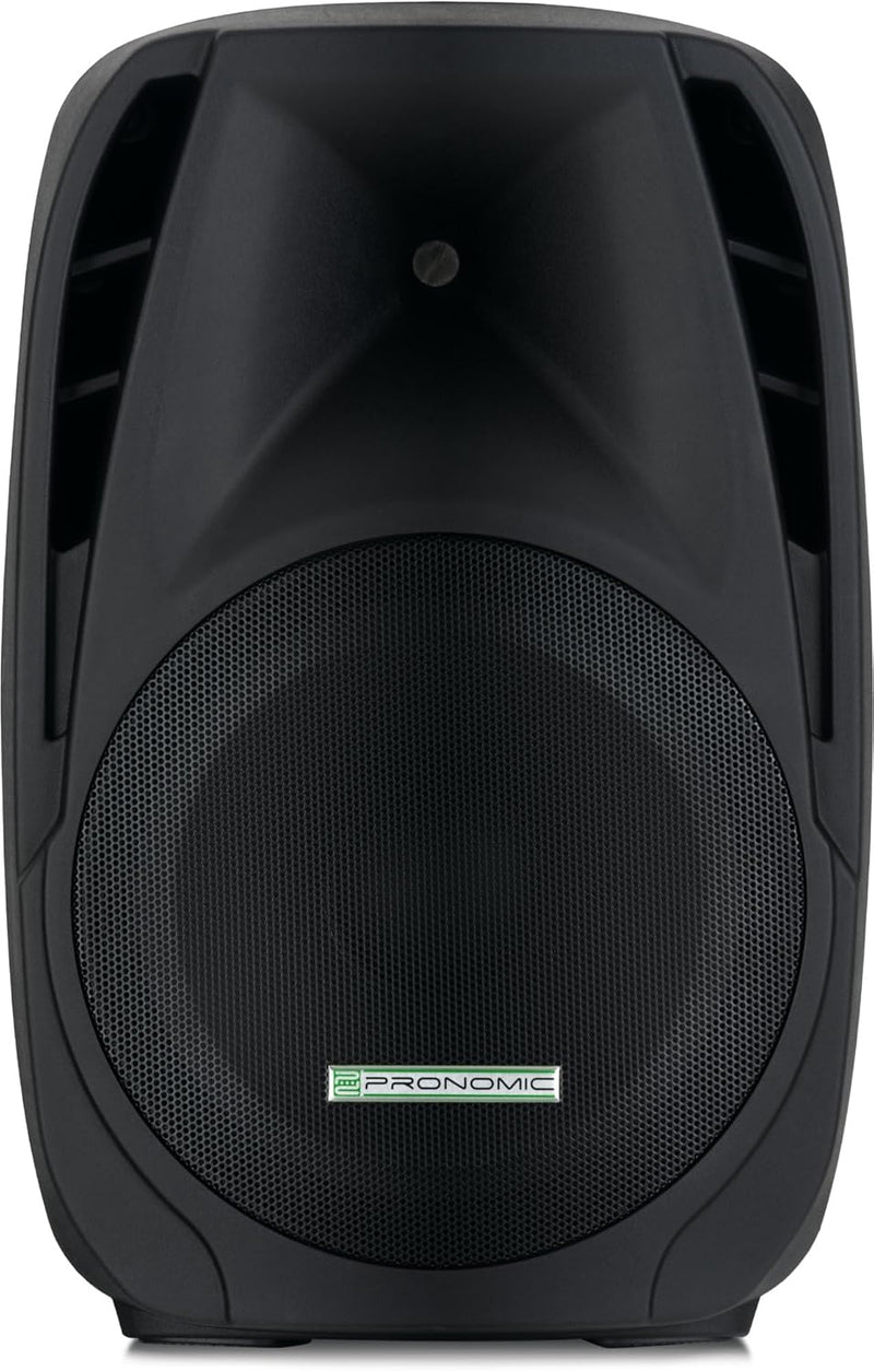 Pronomic PH15AW Akku-Aktivbox 15" (Trolley Box, 15" Speaker, 100 Watt (RMS), 5 Stunden Laufzeit, Blu