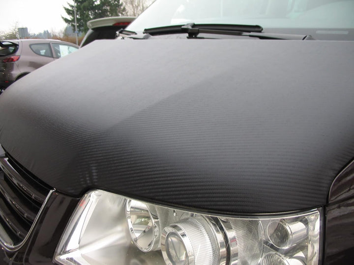 AB3-00394 CARBON OPTIK Auto BRA Vollbra für die ganze Motorhaube kompatibel mit Fiat Ducato Peugeot