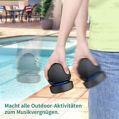 Tragbare Akku für 4. & 5. Gen Smart Lautsprecher Batterie Akkustation 5000 mAh kompatibel mit Smartp