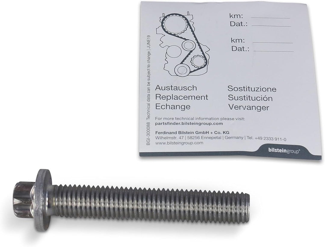 febi bilstein 28708 Riemenspanner für Keilrippenriemen, mit Schraube , 1 Stück