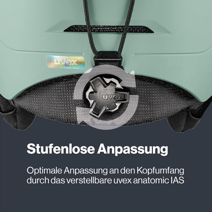 uvex Wanted, verstellbarer Ski- & Snowboardhelm mit verschliessbarem Belüftungssystem für Damen & He