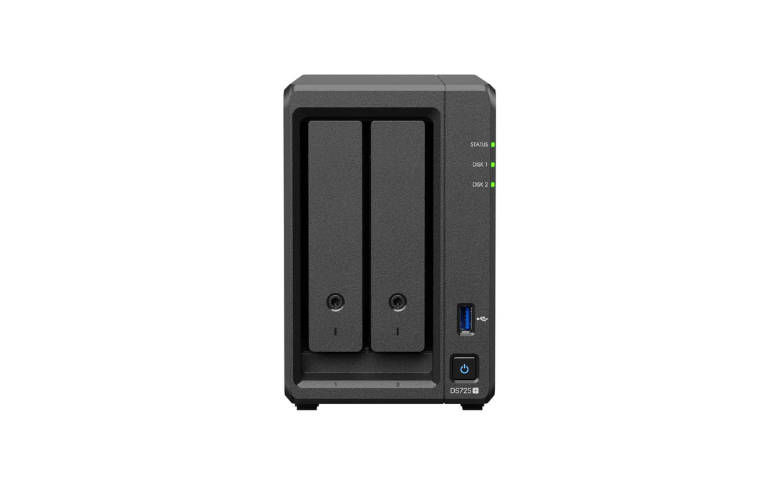 SYNOLOGY Diskstation DS725+ 10.6 cm x 22.3 cm x 16.6 cm, 10.6 cm x 22.3 cm x 16.6 cm