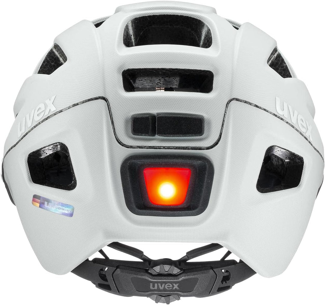 uvex Finale Visor V - sicherer City-Helm für Damen und Herren - mit selbsttönendem Visier - inkl. LE