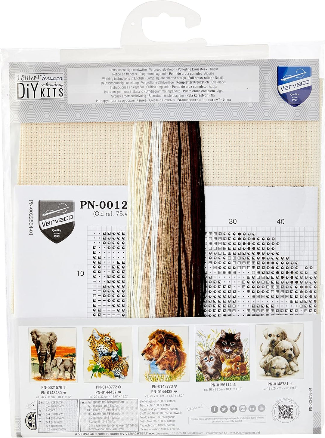 Vervaco Zählmusterpackung-Stickpackung im gezählten Kreuzstich