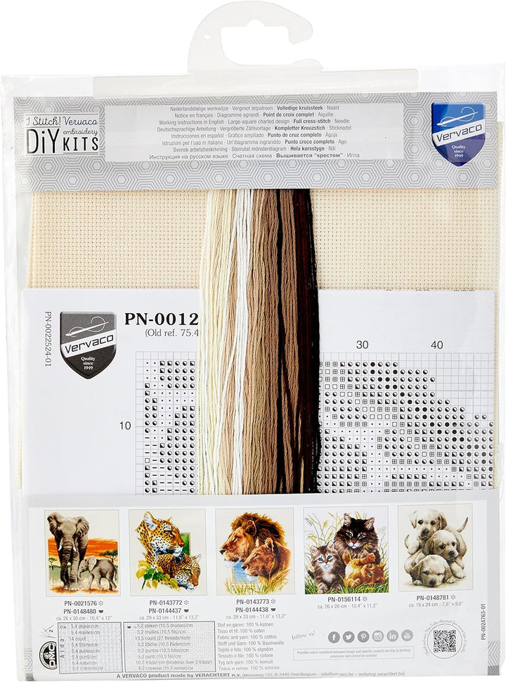 Vervaco Zählmusterpackung-Stickpackung im gezählten Kreuzstich