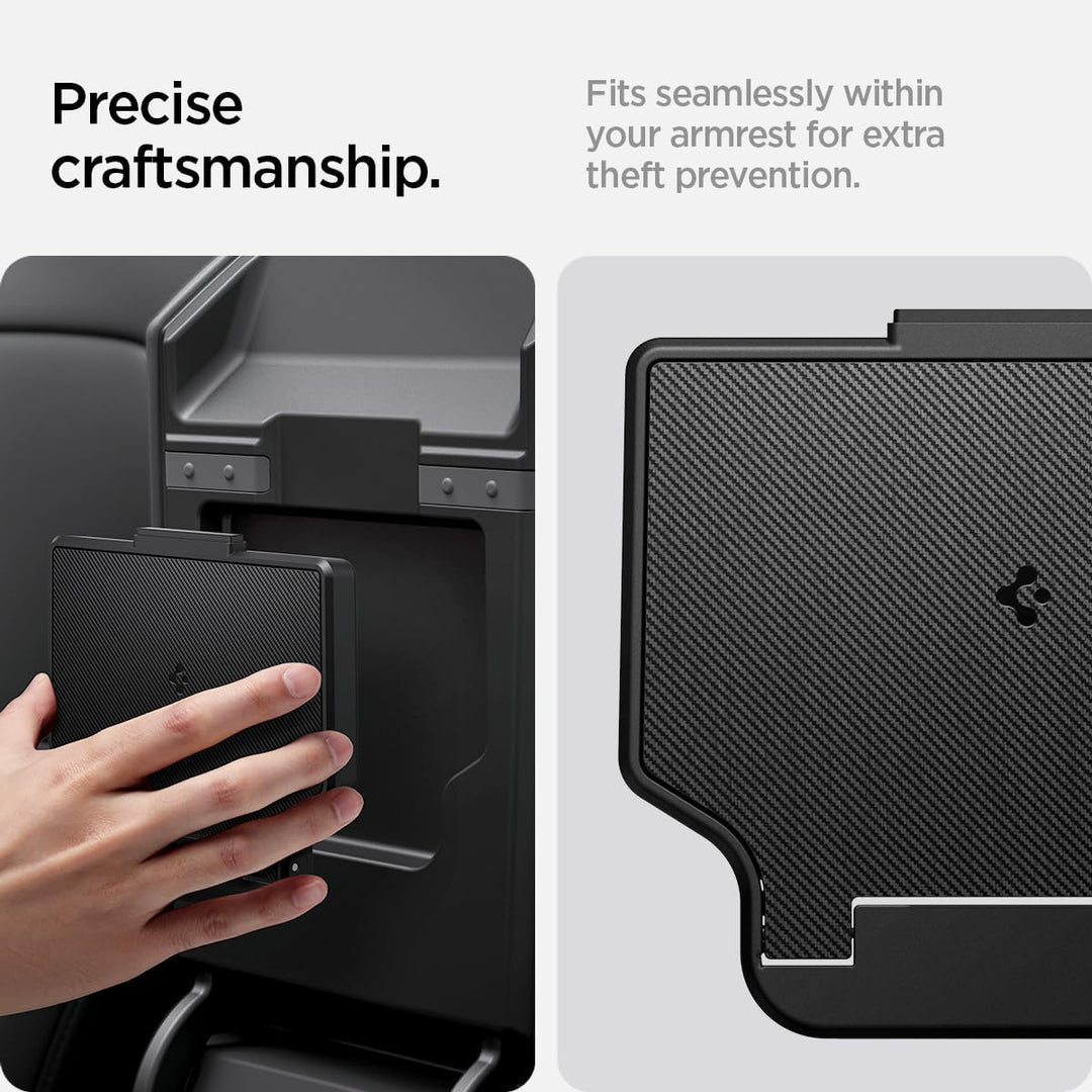 Spigen Tesla Model Y Juniper 2025 2026 Model 3 Highland 2025 2026 One-Touch Versteckte Aufbewahrungs