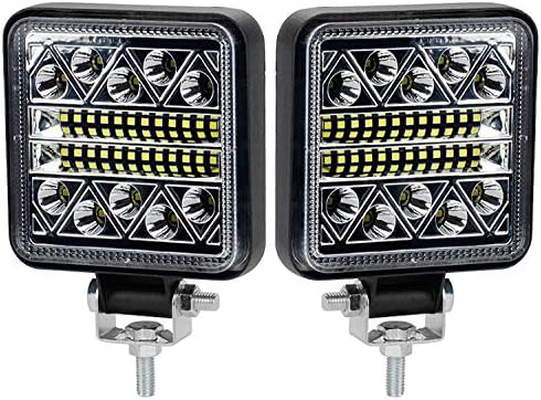 antom LED Arbeitsscheinwerfer 2Pcs Zusatzscheinwerfer Traktor 102W 12V 24V led strahler kfz 15000LM