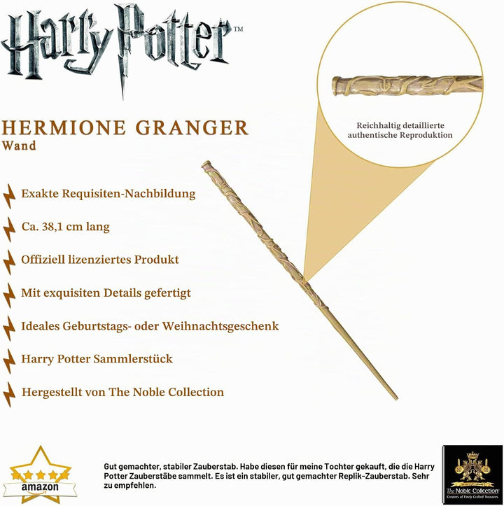 The Noble Collection Die edle Sammlung Hermine Granger Wand (Fensterbox)