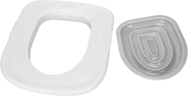 ciciglow Toiletten-Trainingsset, Katzentoilette, Haustiertrainer, Abnehmbares Design, Starke Tragfäh