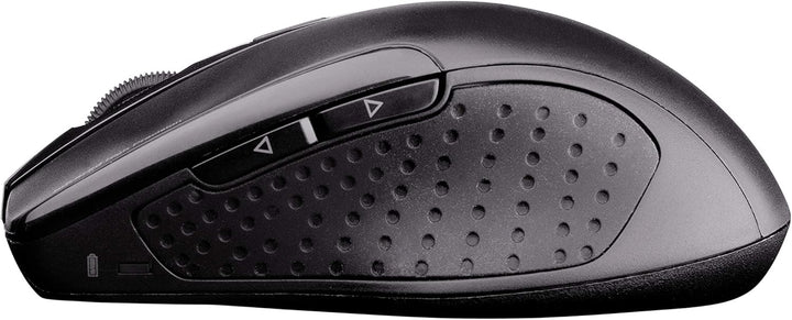 CHERRY MW 3000, Kabellose Ergonomische Maus für Rechtshänder, 2,4 GHz Funk, 6 Tasten, Optischer Sens
