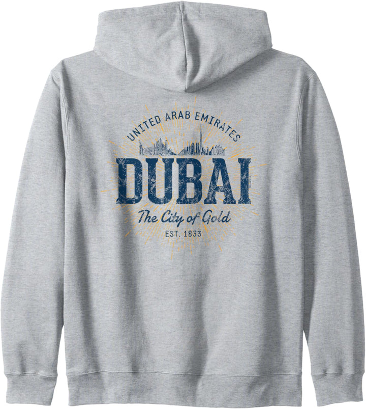 Vereinigte Arabische Emirate Retro-Stil Vintage Dubai Kapuzenjacke