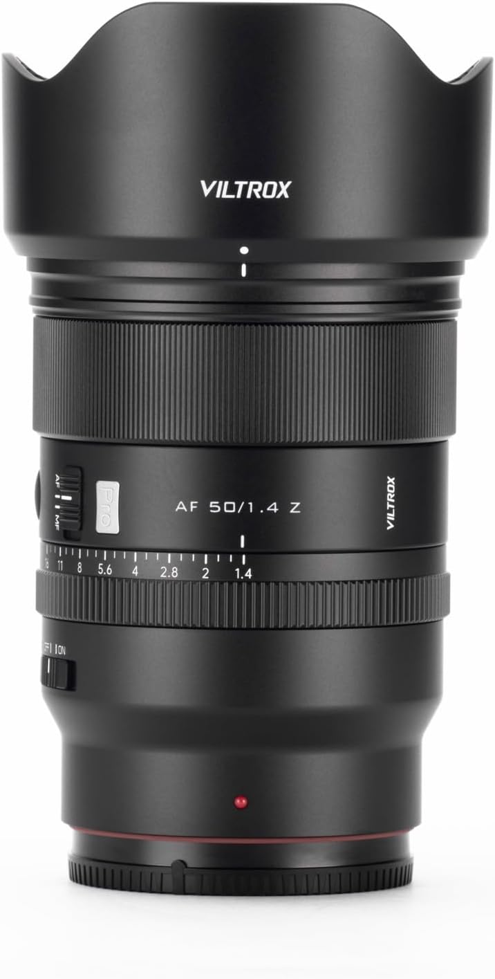 VILTROX 50mm F1.4 Pro Z Vollformatobjektiv für Nikon Z, Autofokus-Standardobjektiv mit grosser Blend