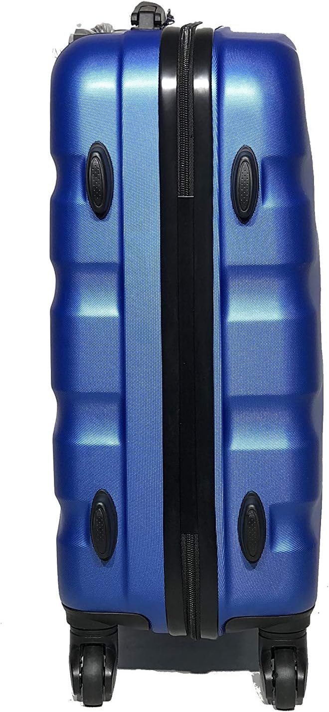 CELIMS Koffer für mittelgrosse Kabine, gross, mit oder ohne Kosmetiktasche – französische Marke Blau