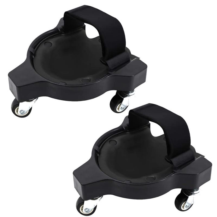 2 Pcs Rollende Knieschützer, Knieschoner mit 3 Rollen und bequemen Gelkissen, 360 Grad drehbar, mit