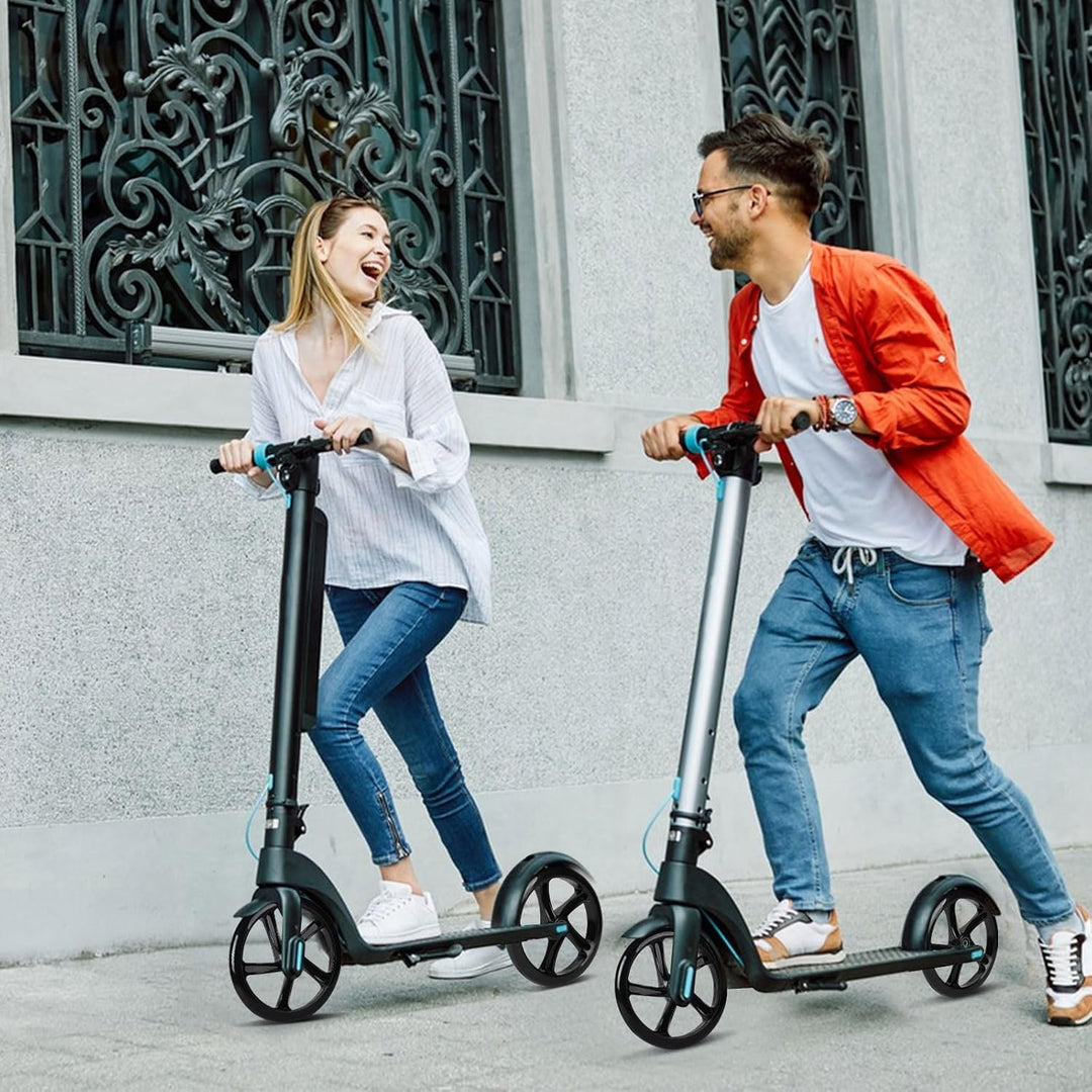 2 Stück Scooter Ersatzräder 200mm Rollen mit ABEC 9 Kugellager Härte 88A Geeignet für alle Roller (S