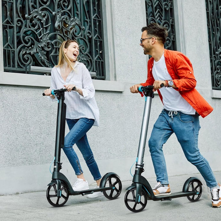 2 Stück Scooter Ersatzräder 200mm Rollen mit ABEC 9 Kugellager Härte 88A Geeignet für alle Roller (S