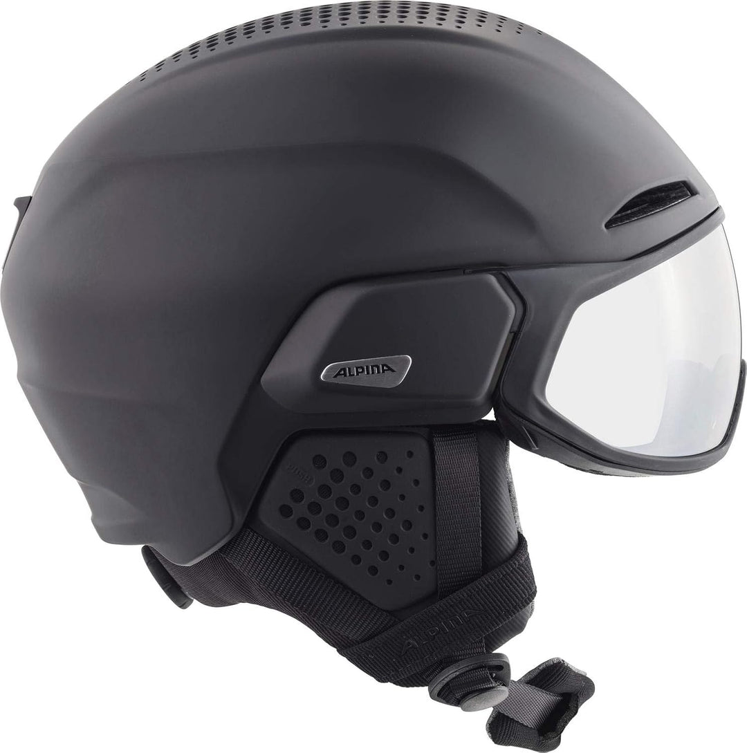 ALPINA Unisex - Erwachsene, ALTO V Skihelm black matt 59-63 cm, black matt 59-63 cm