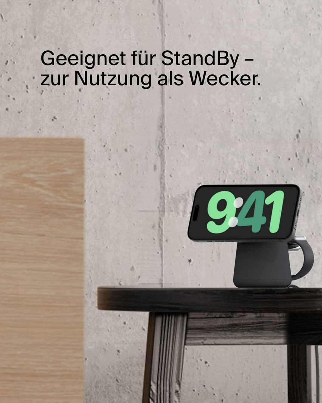 Belkin BoostCharge Pro Kabellose 2-in-1-Ladestation mit Qi2, 15W, MagSafe-Kompatibles Ladegerät für