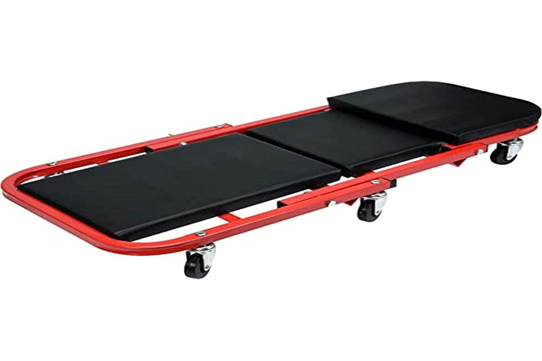 YATO Profi 2 in 1 Montage Rollbrett &plus; Werkstatthocker 150kg 6 leichtgängige 360° Rollen Werksta