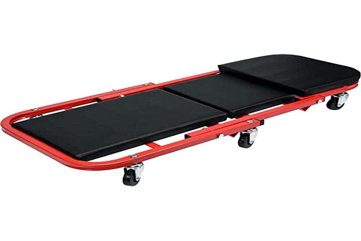 YATO Profi 2 in 1 Montage Rollbrett &plus; Werkstatthocker 150kg 6 leichtgängige 360° Rollen Werksta