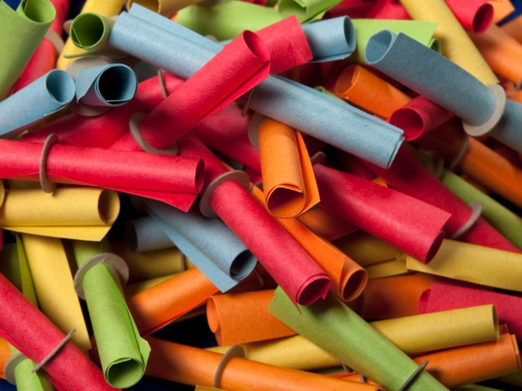 Röllchenlose bunt gemischt, 1000 Nieten (2 x P/500)