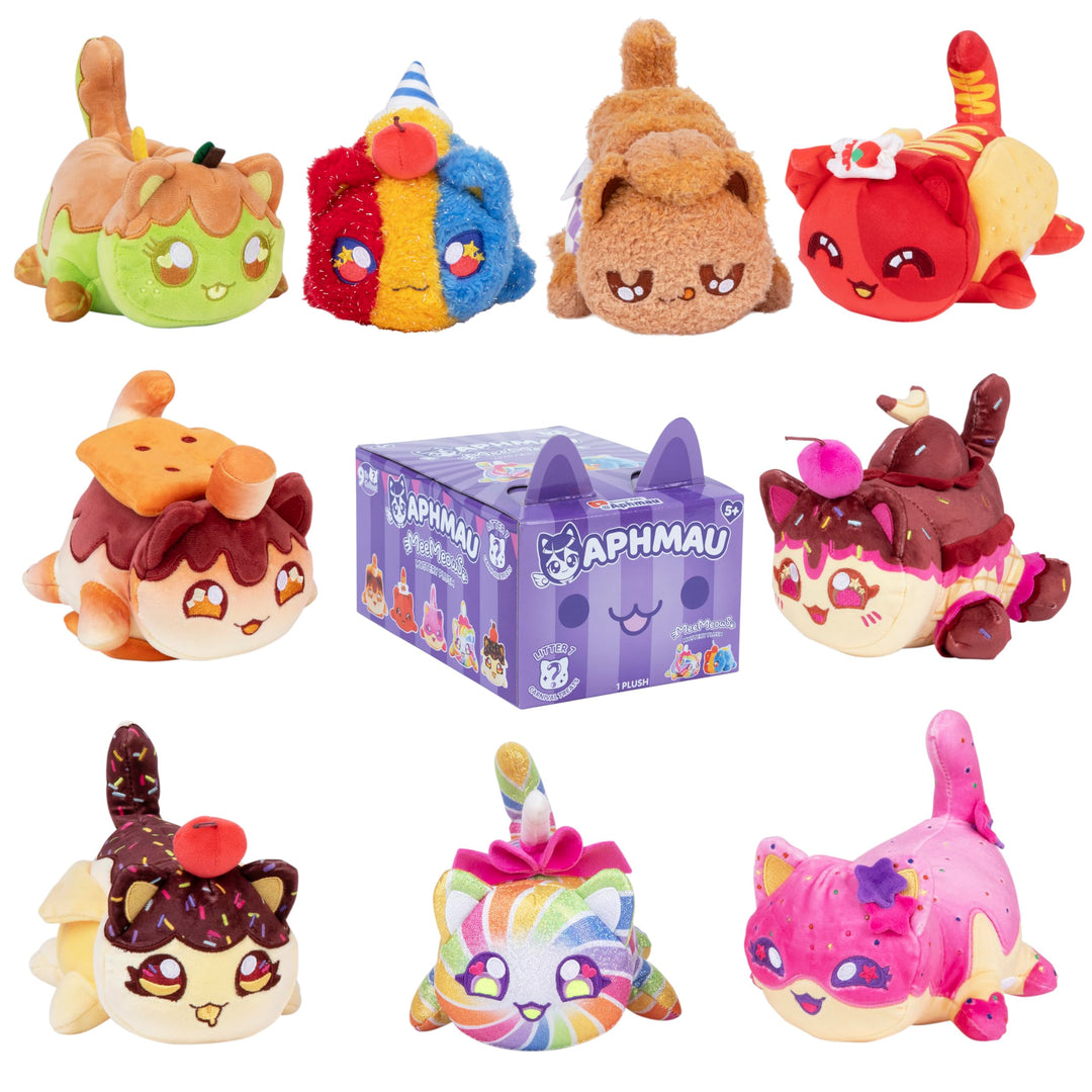 Aphmau - 15 cm Mystery Meemeows Plush - Series 7 Carnival Treats