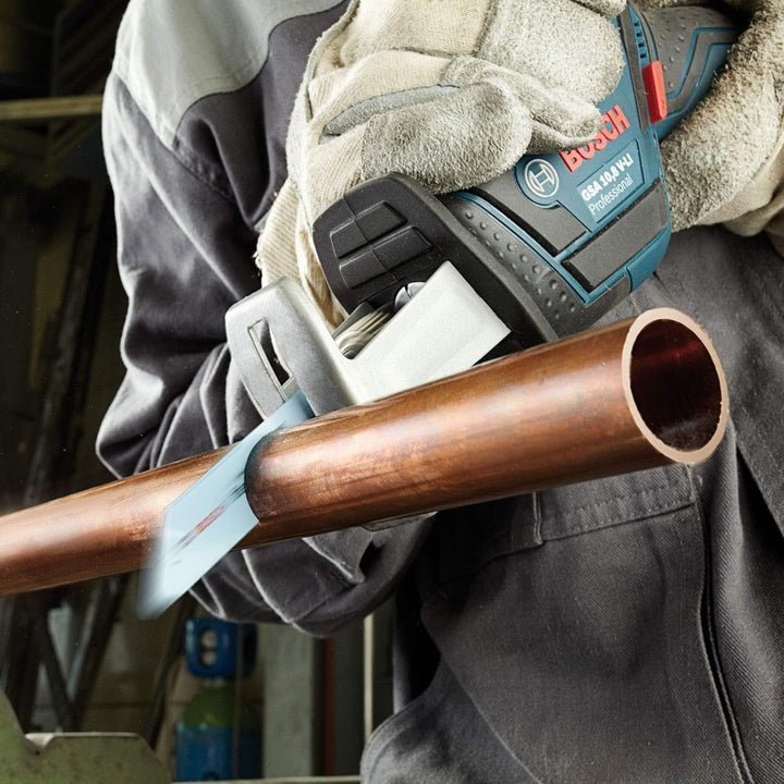Bosch Professional 5 Stück Säbelsägeblatt S 511 DF Flexible for Wood and Metal (Länge 100 mm, Zubehö
