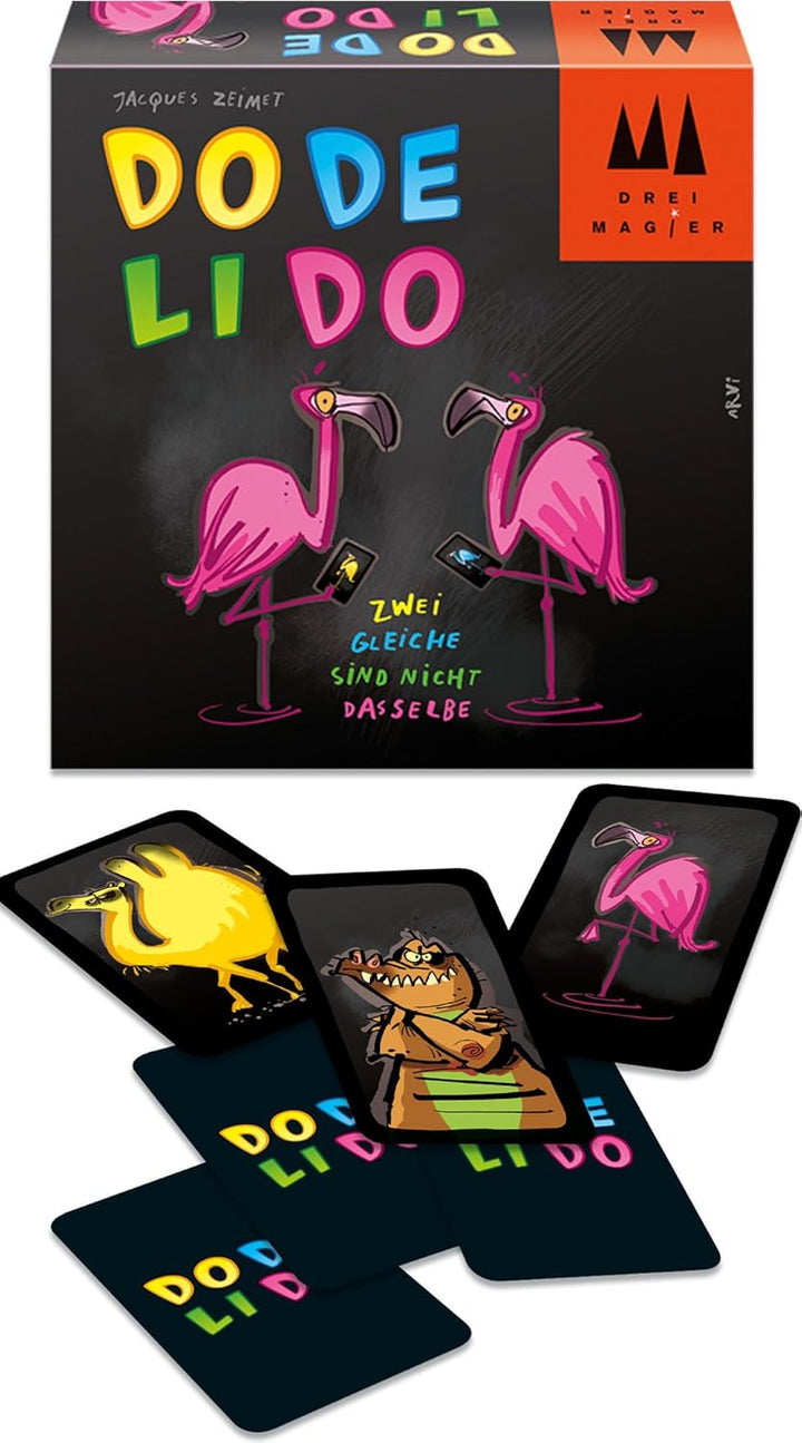 Schmidt Spiele 40879 Dodelido, DREI Magier Kartenspiel & 49327 Noch mal! Bundle mit Noch mal!, Bundl