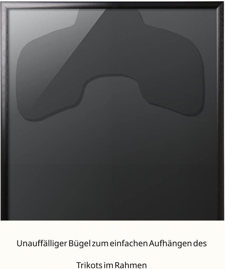 ACAZA Objektrahmen 60 x 80 cm, Aluminium Bilderrahmen mit Plexiglas, Trikotrahmen zur Aufbewahrung i