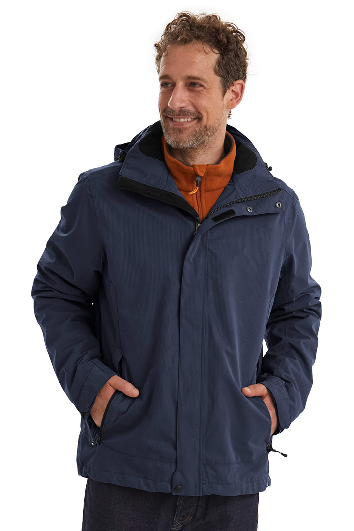 Killtec Herren Xenios Funktionsjacke Mit Abzippbarer Kapuze M dunkelnavy, M dunkelnavy