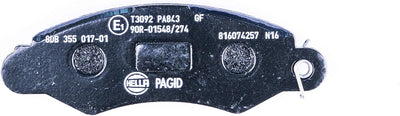 HELLA PAGID 8DB 355 017-011 Bremsbelagsatz - T3092 - Dicke/Stärke: 15mm - Bremssystem: Bosch - mit a