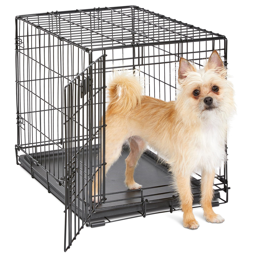 MidWest Homes for Pets iCrate Modell 1524 Hundebox, ca. 61 cm lang, mit Einzeltür, auslaufsicherer B