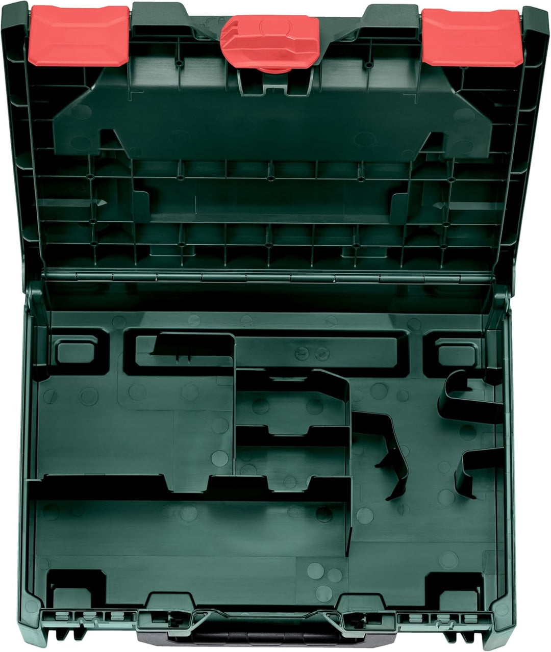 metabo metaBOX 118 für BS/SB, 12V - Robuster Werkzeugkoffer, stapelbar, wasserfest, 125 kg Traglast,
