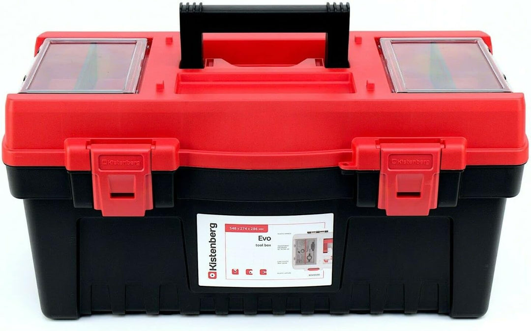 Kistenberg Werkzeugkoffer Werkzeugkiste Werkzeugkasten Werkstattkiste Werkzeugbox (mit Werkzeugtrage