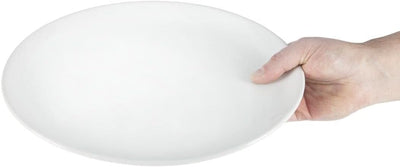 Athena Hotelware CC212 Coupe Platte, oval, 30,5 cm (Pack von 6),Weiss 30.5 cm Geschirr, 30.5 cm Gesc