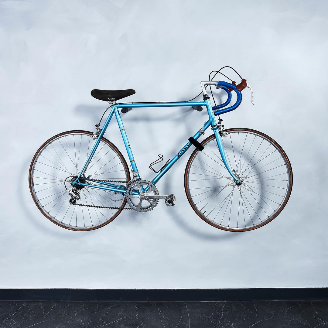 Borgen Fahrrad Wandhalterung Holz mit 20 kg Tragkraft - stabile Fahrradhalterung Wand für Rennrad, M
