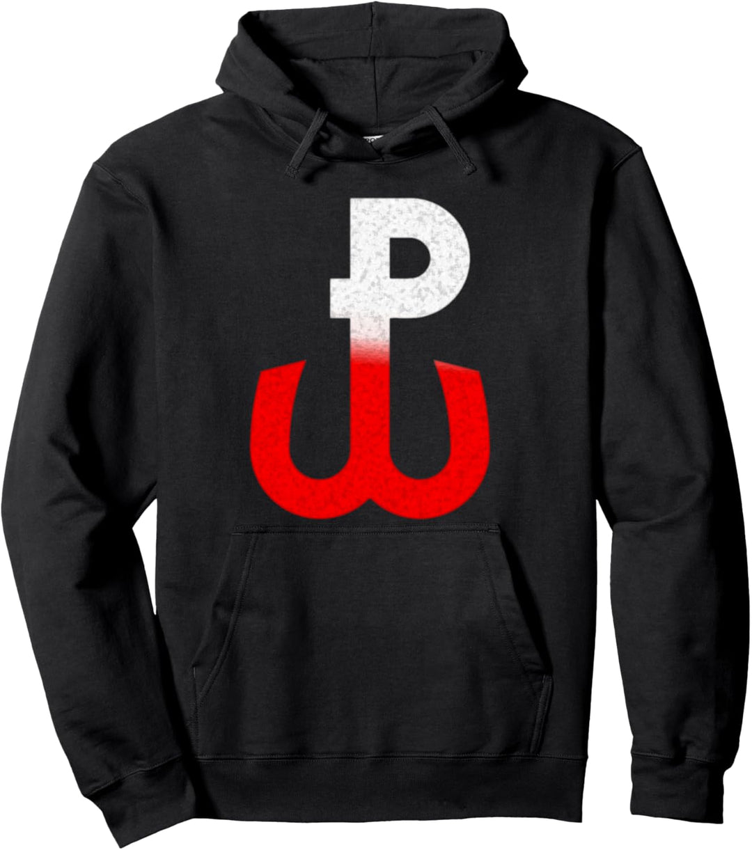 Polska Walczaca - Powstanie Warszawskie Kotwica 1944 r. Pullover Hoodie