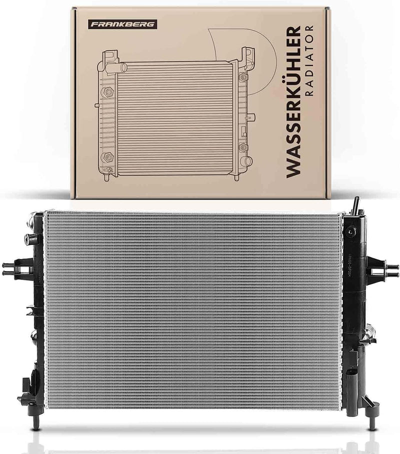 Frankberg Kühler Wasserkühler Motorkühler Schaltgetriebe Kompatibel mit Astra G Cabriolet F67 1.6L 2