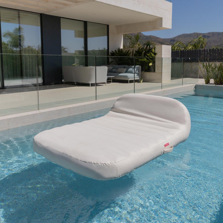 Flamingueo Luftmatratze Pool, Aufblasbare Liege, PVC-Innenstruktur, Polyester-Aussenhülle, 135 x 175