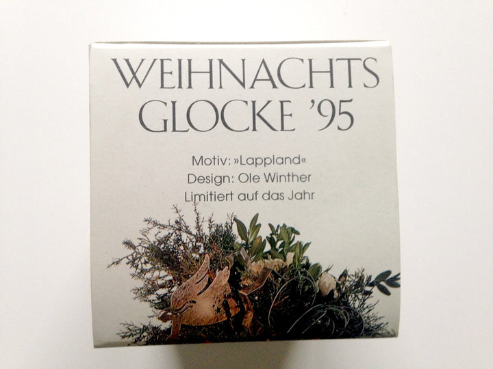 Porzellanglocke Weihnachtsglocke 1995 - Hutschenreuther - in OVP
