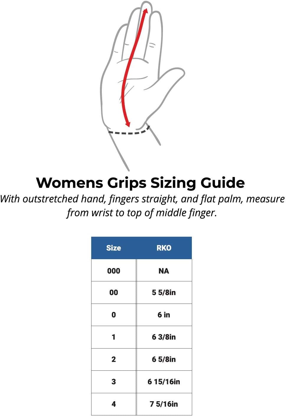 US Glove Integrity Women RKO Uneven Bar Grips - Women&