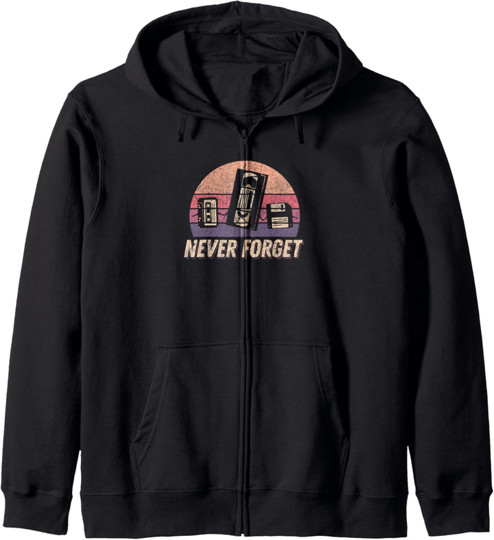 Never Forget Adult Humor Mens Graphic Novelty Sarcastic Kapuzenjacke
