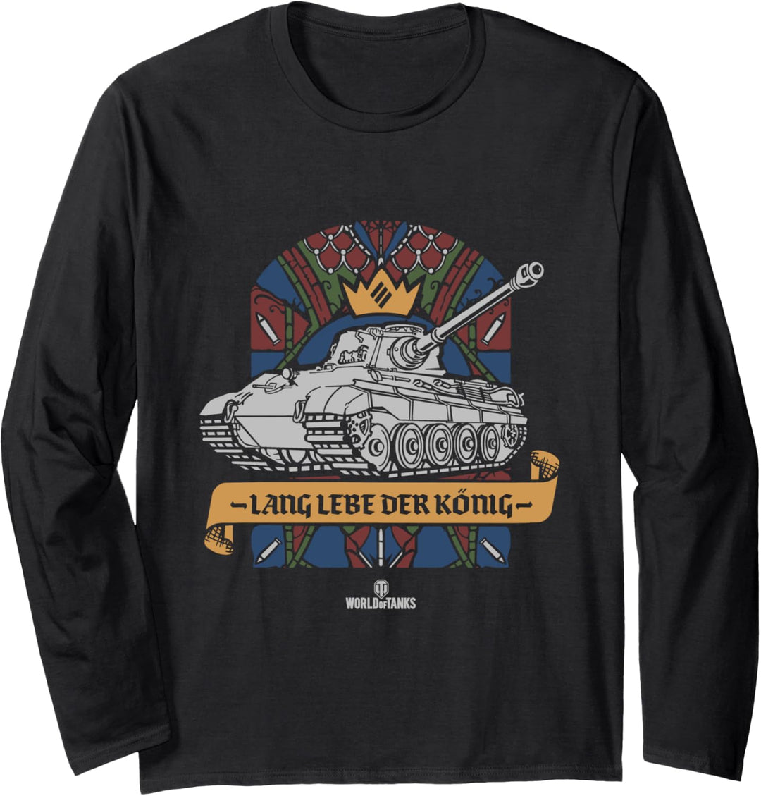 World of Tanks "Lang lebe der König" Langarmshirt