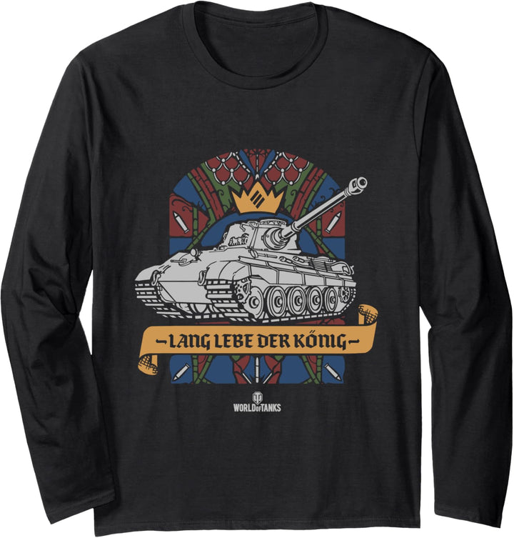 World of Tanks "Lang lebe der König" Langarmshirt