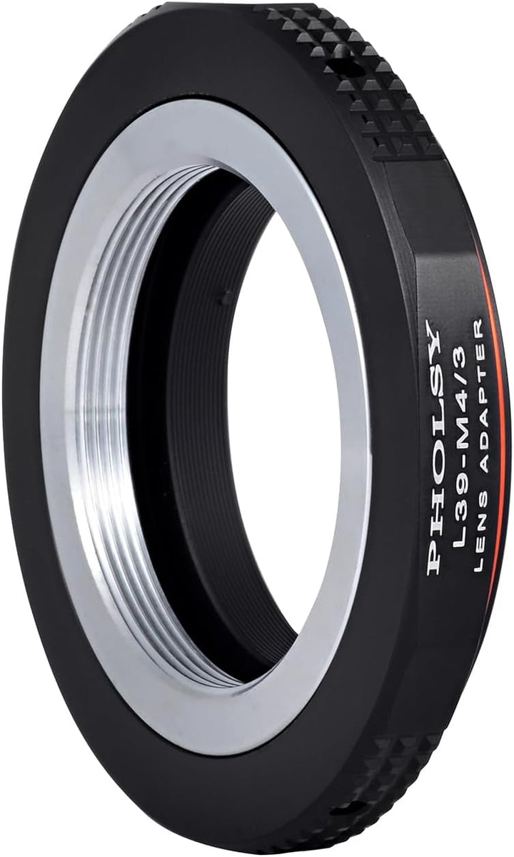 PHOLSY Konverter für L39 auf MFT Objektivadapter Kompatibel für Leica L39 M39 LTM 39mm Objektiv auf