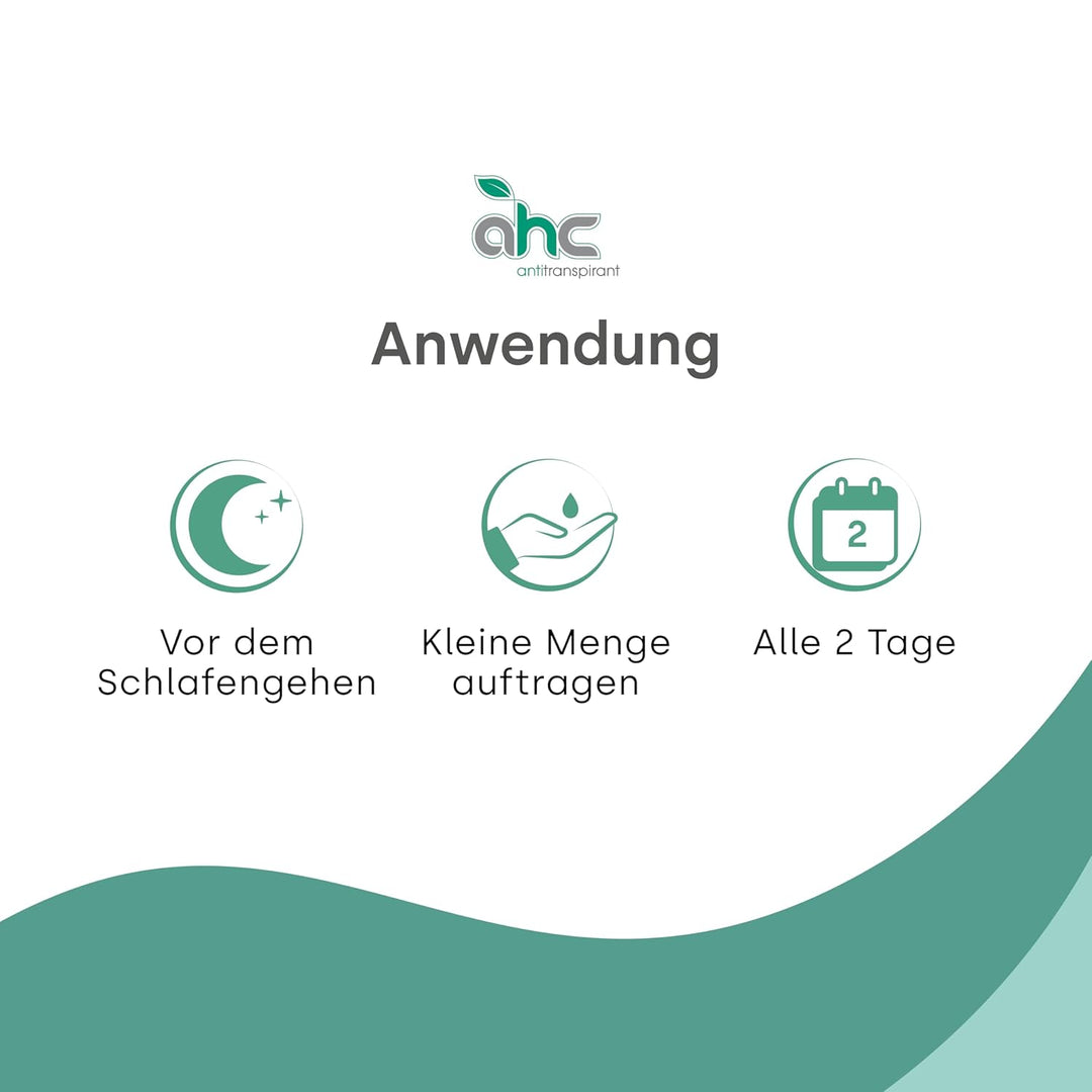 JV Cosmetics - AHC forte Antitranspirant - gegen Schwitzen an Händen und Füssen (50 ml) 50 ml (1er P