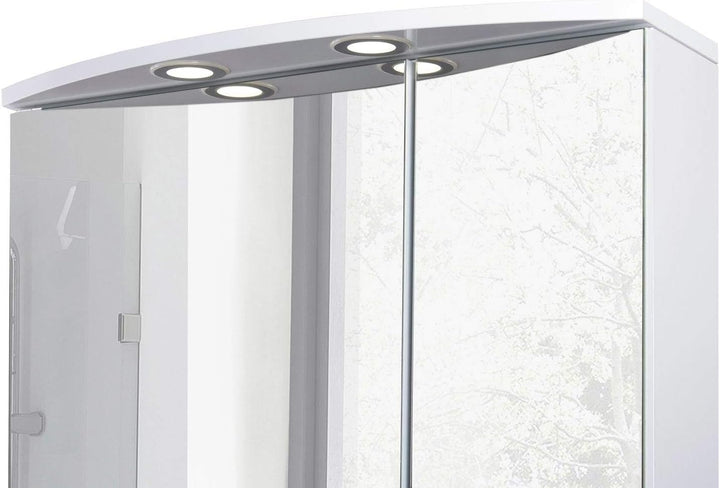 Schildmeyer Spiegelschrank »Verona LED«, Breite 60 cm 60 cm LED, 60 cm LED