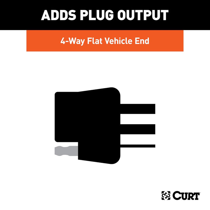 CURT MANUFACTURING INC. 55384 T-CONNECTOR